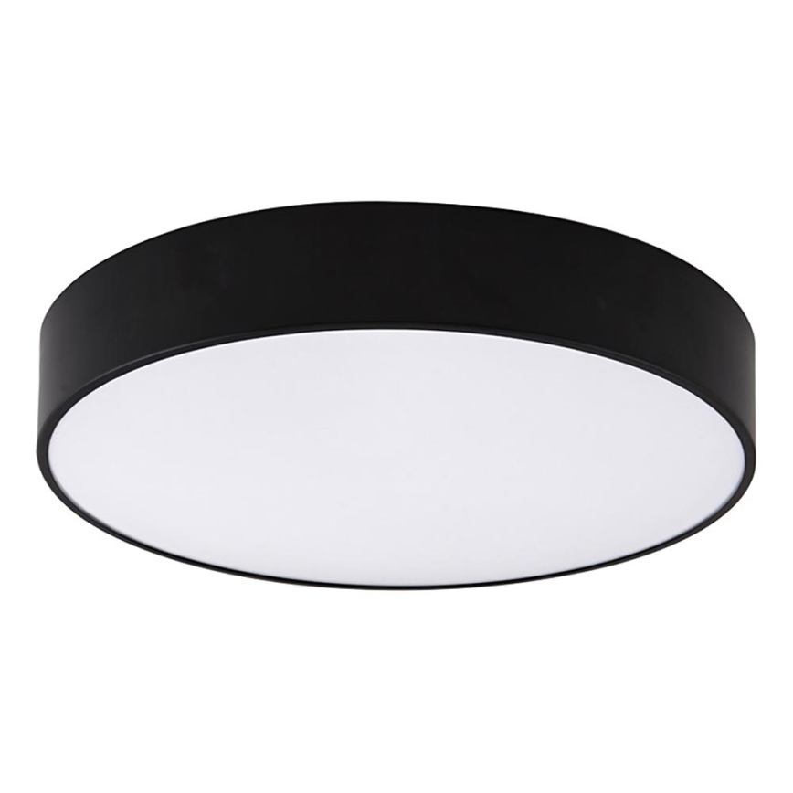 Top Light - LED Плафон за баня PETAL LED/24W/230V IP44 3000/4000/6500K Ø 35 см  черен