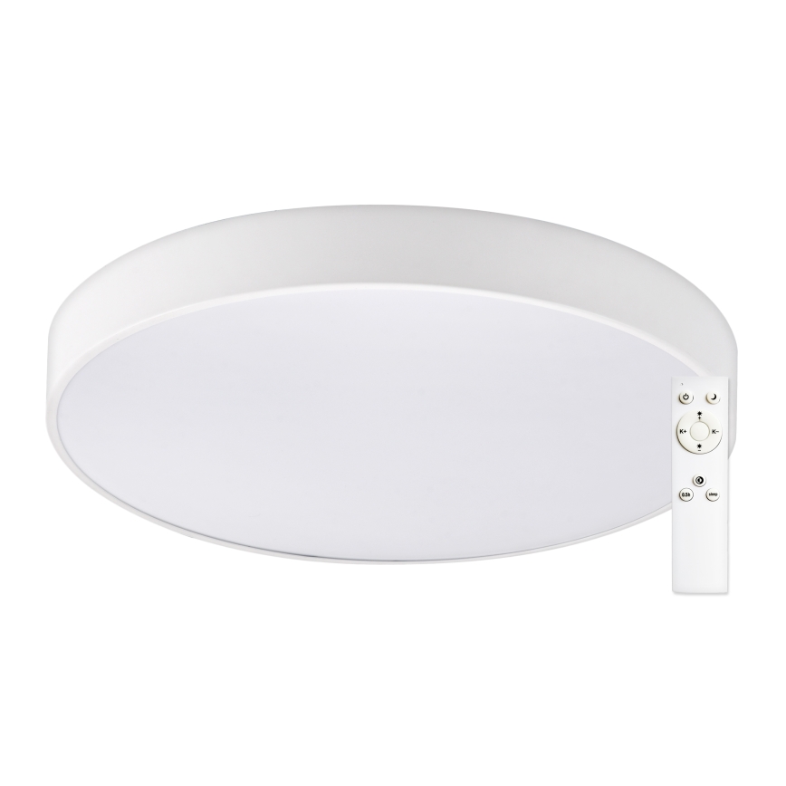 Top Light - LED Димируем плафон за баня PETAL LED/48W/230V IP44 3000-6500K Ø 48 см бял + дистанционно управление
