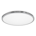 Top Light - LED Плафон за баня SILVER LED/10W/230V IP44 3000/4000/6500K Ø 29 см лъскав хром