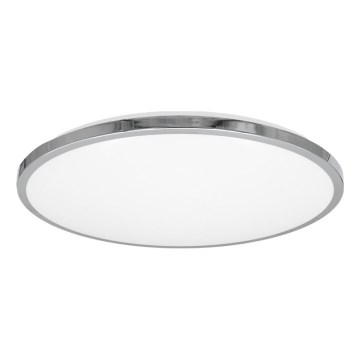 Top Light - LED Плафон за баня SILVER LED/18W/230V IP44 3000/4000/6500K Ø 34 см лъскав хром