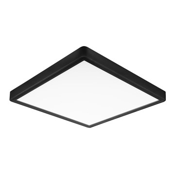 Top Light - LED Плафониера REVIT LED/24W/230V 3000/4000/6500K 30x30 см черен