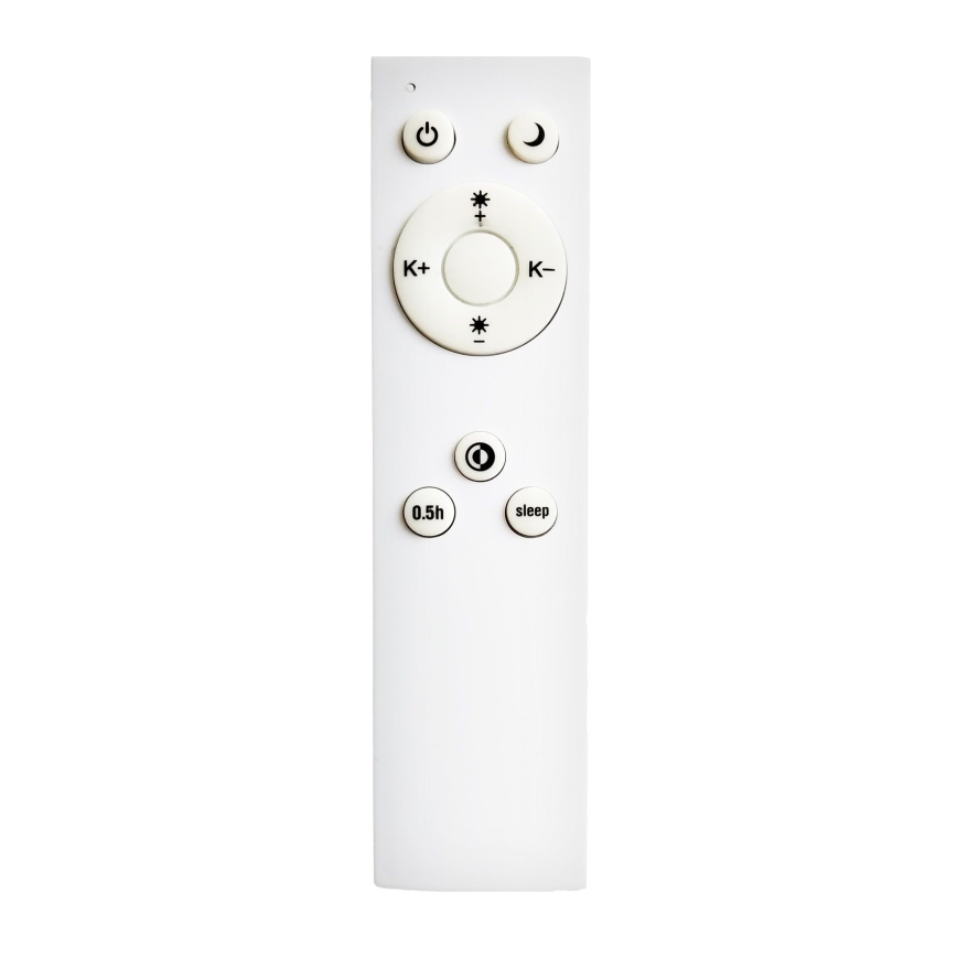Top Light - LED Димируем плафон REVIT LED/50W/230V 3000-6500K 50x50 см бял + дистанционно управление