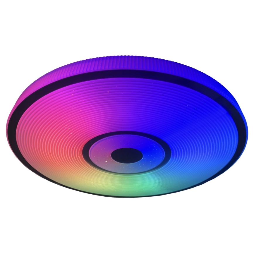 Top Light - LED RGB Димируем плафон RAINBOW LED/24W/230V кръгла + дистанционно управление