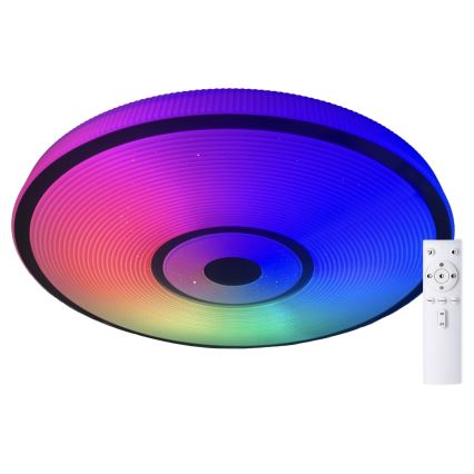Top Light - LED RGB Димируем плафон RAINBOW LED/24W/230V кръгла + дистанционно управление