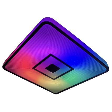 Top Light - LED RGB Димируем плафон RAINBOW LED/24W/230V ъглов + дистанционно управление