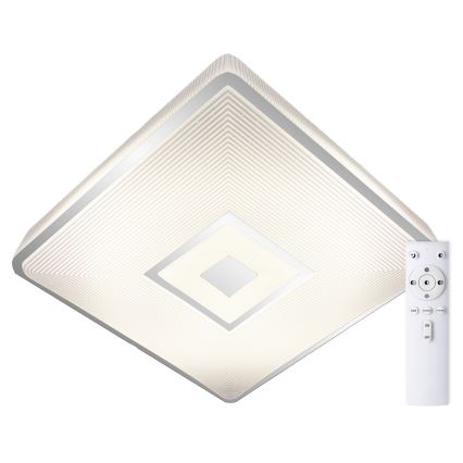 Top Light - LED RGB Димируем плафон RAINBOW LED/24W/230V ъглов + дистанционно управление