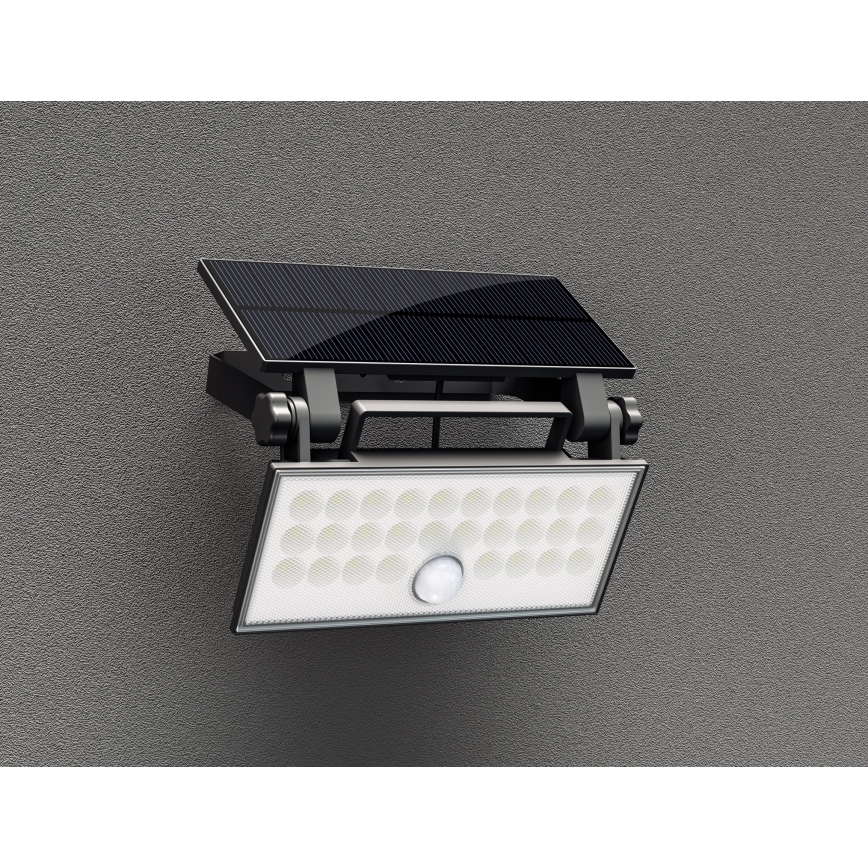 Top Light - LED Соларен стена прожектор със сензор HELEON PRO LED/8W/3,7V IP65 4000K 2600 mAh