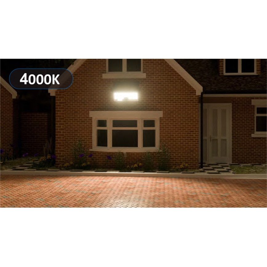 Top Light - LED Соларен стена прожектор със сензор HELEON PRO LED/8W/3,7V IP65 4000K 2600 mAh