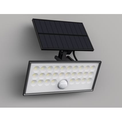Top Light - LED Соларен стена прожектор със сензор HELEON VARIO LED/8W/3,7V IP65 4000K 2200 mAh + дистанционно управление
