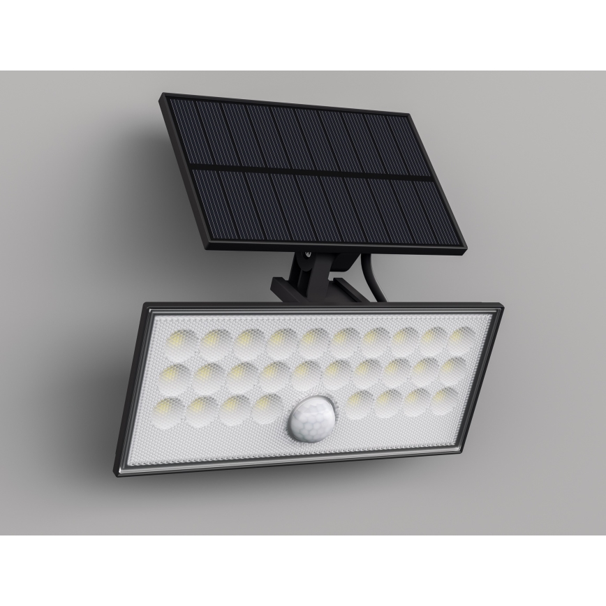 Top Light - LED Соларен стена прожектор със сензор HELEON VARIO LED/8W/3,7V IP65 4000K 2200 mAh + дистанционно управление
