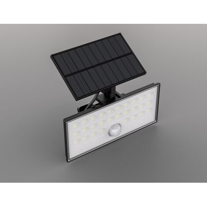 Top Light - LED Соларен стена прожектор със сензор HELEON VARIO LED/8W/3,7V IP65 4000K 2200 mAh + дистанционно управление