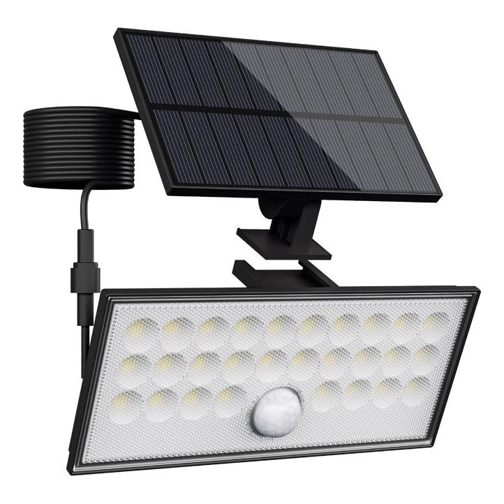 Top Light - LED Соларен стена прожектор със сензор HELEON VARIO LED/8W/3,7V IP65 4000K 2200 mAh + дистанционно управление