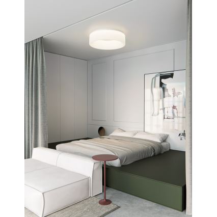 Top Light - Димируемо LED таванно осветително тяло HALO LED/60W/230V 3000-6500K Ø 60 см бяло + дистанционно управление