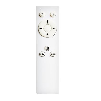 Top Light - LED димируемо таванно осветително тяло за баня NEXUS LED/55W/230V 3000-6500K IP44 pr. 48 cm бяло + дистанционно управление