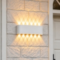 Top Light - LED Външен стенен осветител RAY LED/10W/230V 3000/4000/6500K IP54 бял