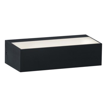 Top Light - LED външно стенно осветително тяло IMOLA LED/10W/230V 3000/4000/6000K IP54 17 cm черно