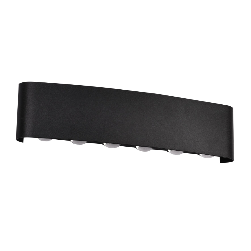 Top Light - LED външно стенно осветително тяло RAY LED/10W/230V 3000/4000/6500K IP54 черно