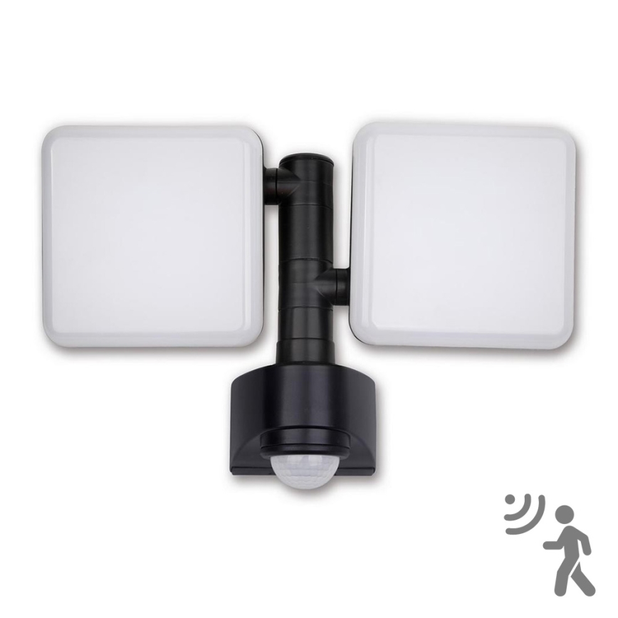 Top Light Lucca 2 PIR - LED Екстериорен аплик със сензор LUCCA 2xLED/10W/230V IP54