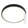 Top Light Metal 40C + д.у. -LED Димируем плафон METAL LED/51W/230V черен + дистанционно управление