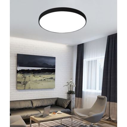 Top Light Metal 60C + д.у. - LED Димируем плафон с дистанционно управление METAL LED/60W/230V