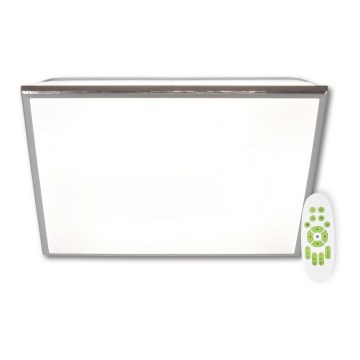 Top Light Silver HXL + д.у. - LED Димируем плафон с дистанционно управление SILVER LED/51W/230V