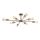 Top Light Star 8 - Висящ полилей STAR 8xE27/40W/230V бор