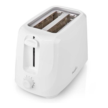 Тостер с 2 отвора 700W/230V бял