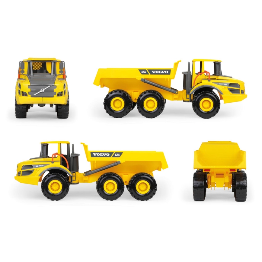 Товарен камион Volvo WORXX, 55 см, жълт