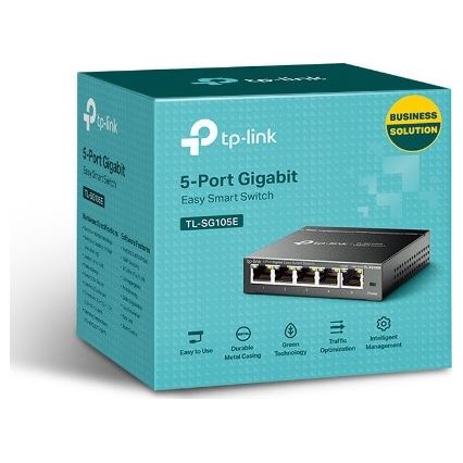 TP-Link - 5-портов гигабитен Easy Smart суич