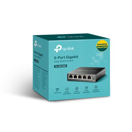 TP-Link - 5-портов гигабитов Easy Smart суич