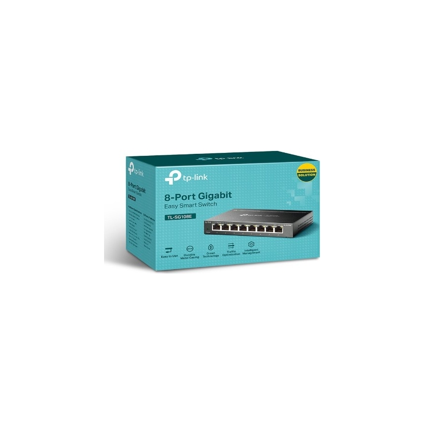 TP-Link - 8-портов гигабитен Easy Smart суич