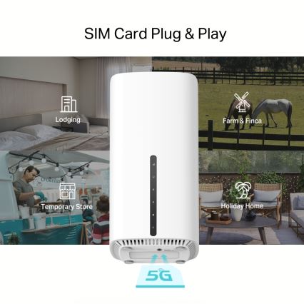 TP-Link - Безжичен двулентов гигабитен 5G рутер Archer NX200 Wi-Fi