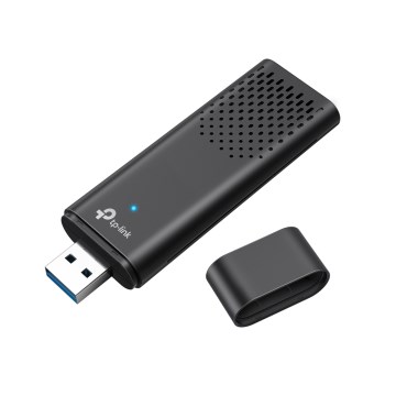 TP-Link - Двулентов безжичен USB адаптер с Wi-Fi 6 Archer TX20U