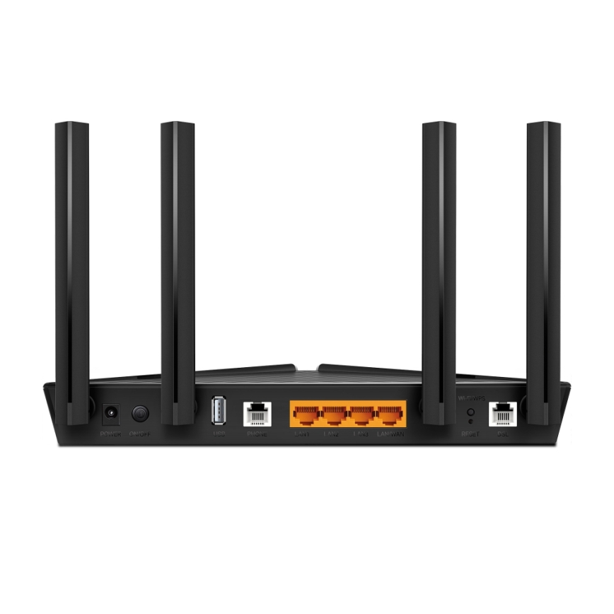 TP-Link - Двулентов модем-рутер VDSL/ADSL с Wi-Fi 6 Archer VX1800V