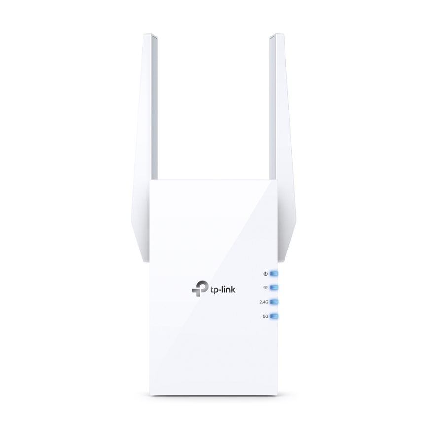 TP-Link - Двулентов Wi-Fi 6 удължител RE505X