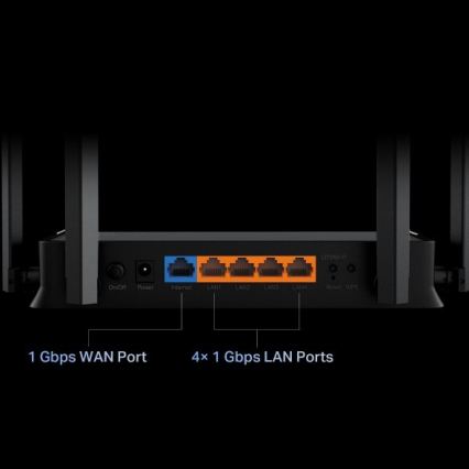 TP-Link - Двулентов Wi-Fi 7 рутер Archer BE220