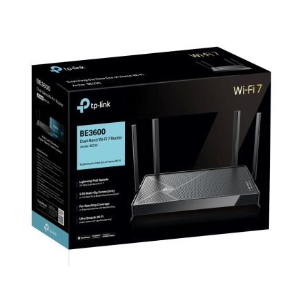TP-Link - Двулентов Wi‑Fi 7 рутер Archer BE230