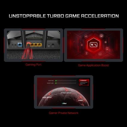 TP-Link - Геймърски двулентов Wi‑Fi 7 рутер