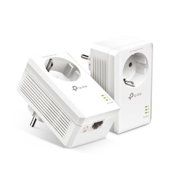 TP-Link - Гигабитов Powerline комплект с Wi-Fi и проходяща розетка