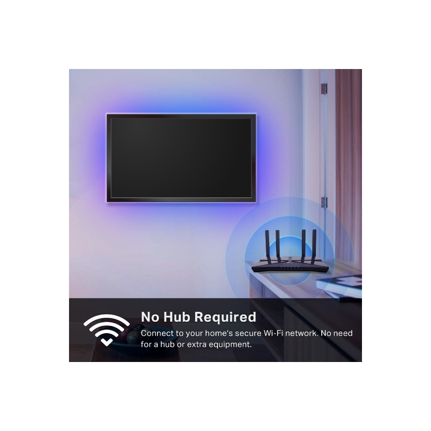 TP-Link - LED RGBW димируема лента 5 m LED/13W/230V Wi-Fi