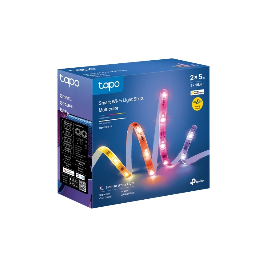 TP-Link - LED RGBW димируема лента 5 m LED/24W/230V Wi-Fi