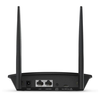 TP-Link - Маршрутизатор 300Mbps Безжичен N 4G LTE TL-MR100 Wi-Fi