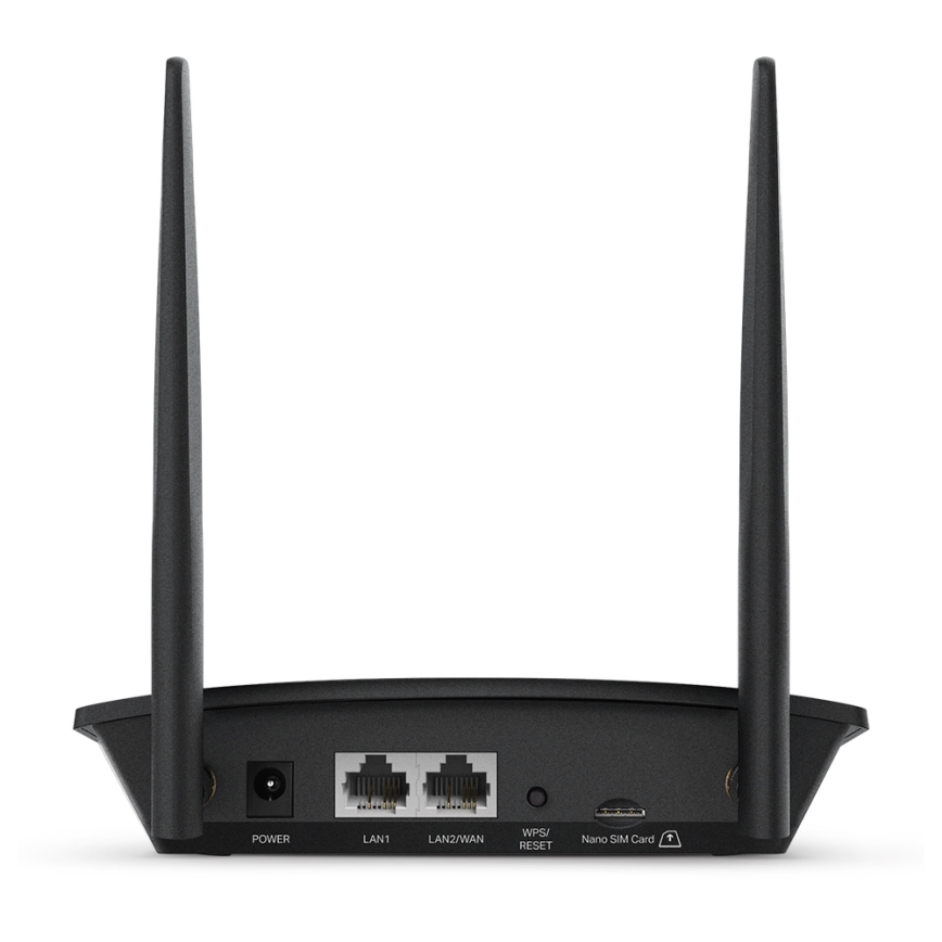TP-Link - Маршрутизатор 300Mbps Безжичен N 4G LTE TL-MR100 Wi-Fi