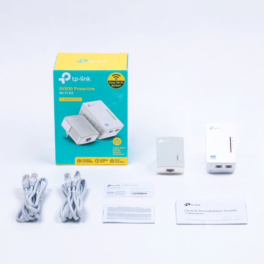TP-Link - Powerline Wi-Fi стартов комплект