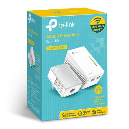 TP-Link - Powerline Wi-Fi стартов комплект