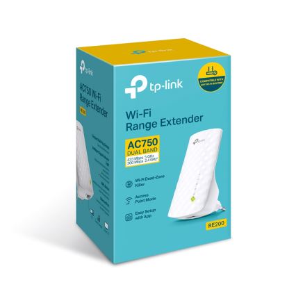 TP-Link - Удължител/репитер за Wi-Fi 2,4/5 GHz