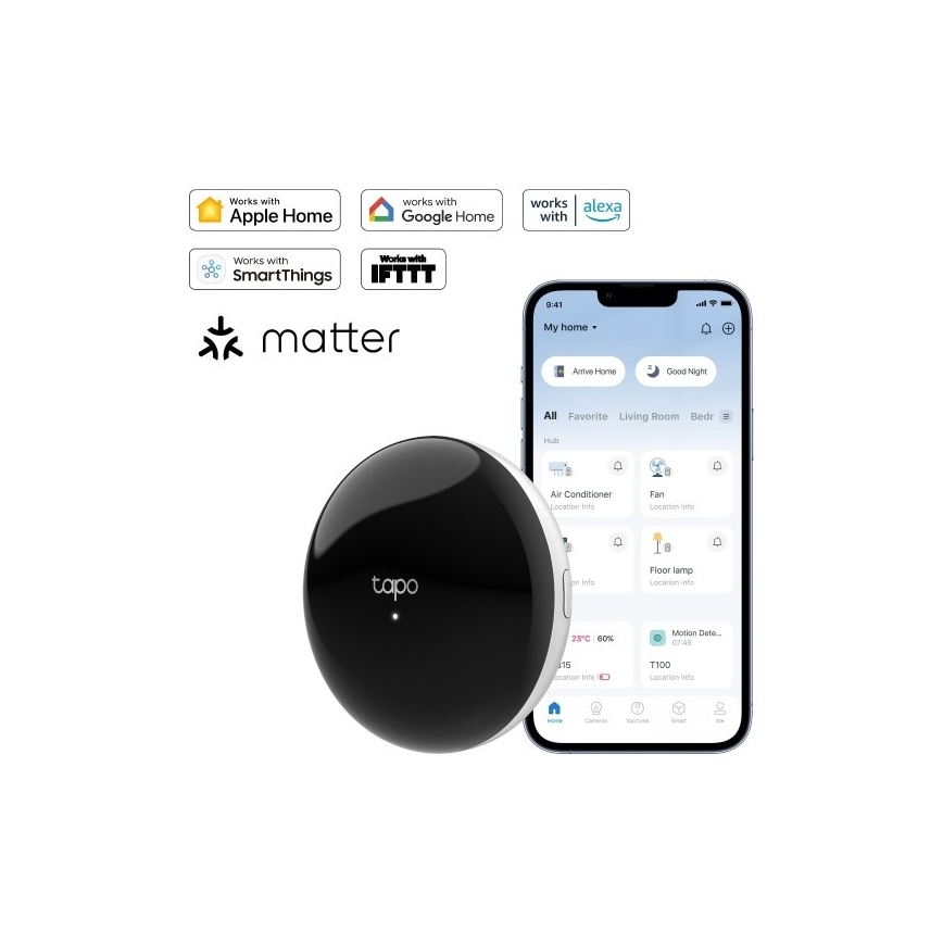 TP-Link - Умен инфрачервен хъб MATTER Wi-Fi