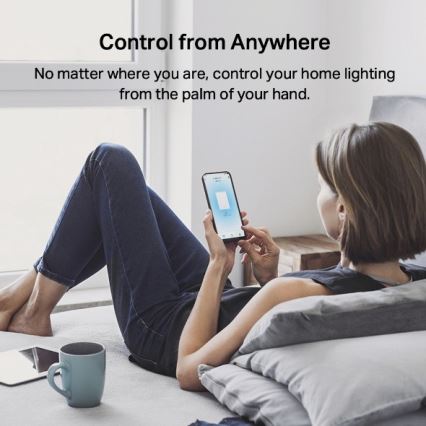 TP-Link - Умен превключвател за осветление 2xAAA Wi-Fi