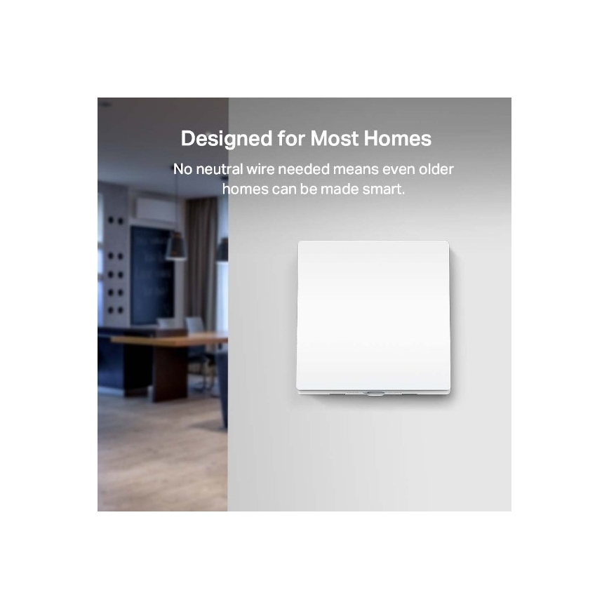 TP-Link - Умен превключвател за осветление 2xAAA Wi-Fi