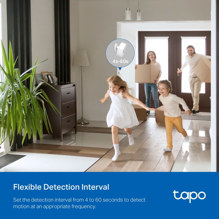 TP-Link - Умен сензор за движение 1xCR2450 Wi-Fi